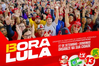 Bora lula 27 de setembro divulgacao