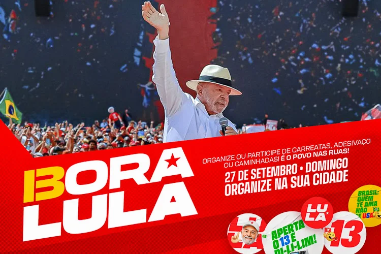 Bora lula 27 de setembro divulgacao