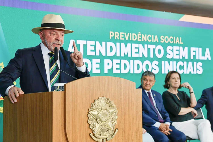Pres lula atendimento sem fila na previdencia social ricardostuckert