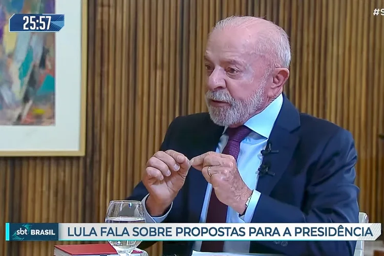 Pres lula entrevistapara o sbt reproducao sbt