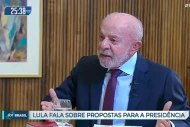 Pres lula entrevistapara o sbt reproducao sbt