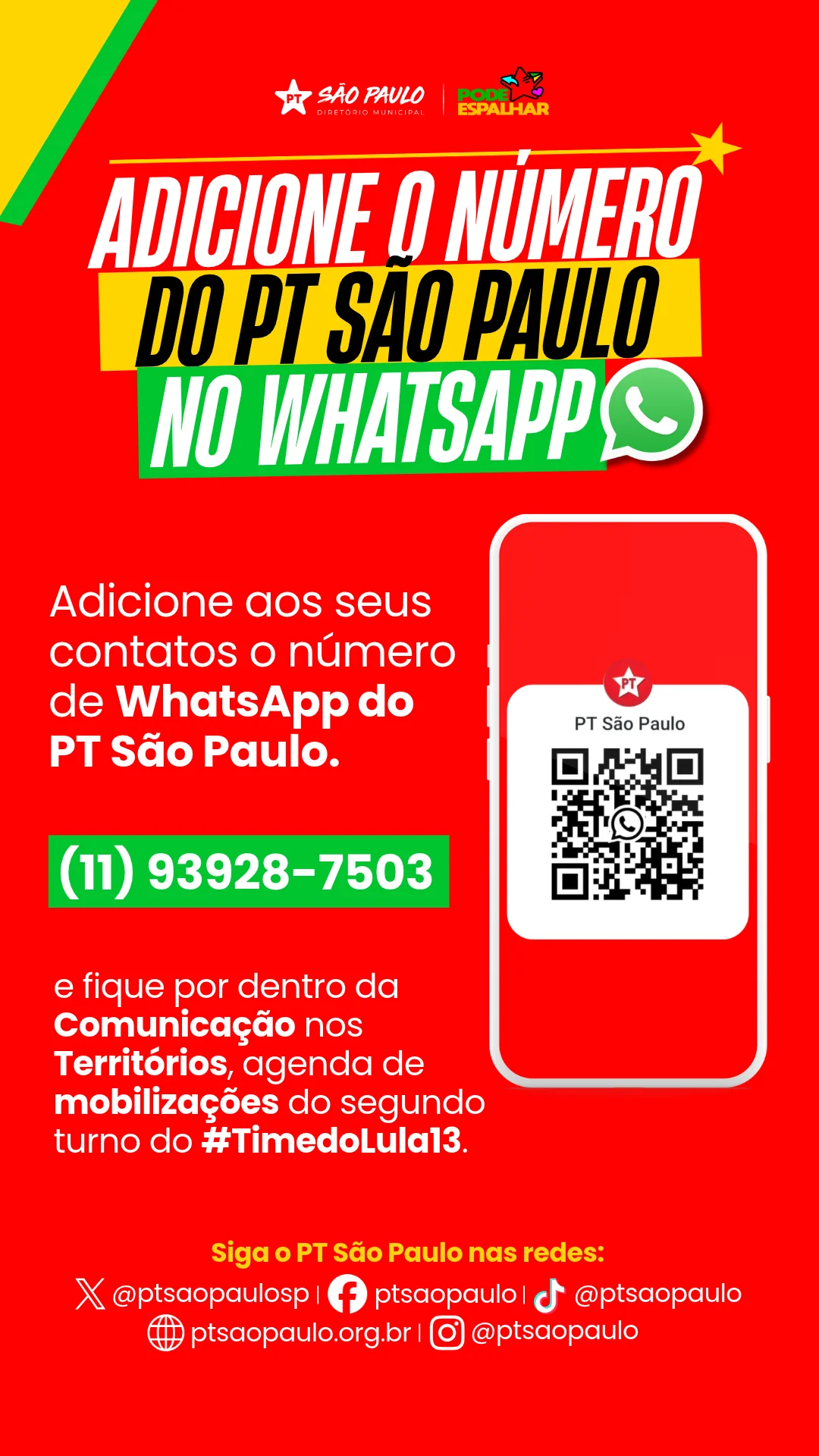 Card PT Sao Paulo Story