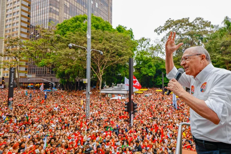 Pres lula caminhada em sao paulo ricardostuckert