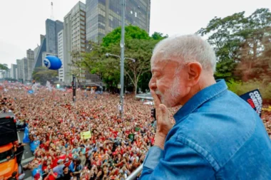 Pres lula caminhada em sao paulo ricardostuckert