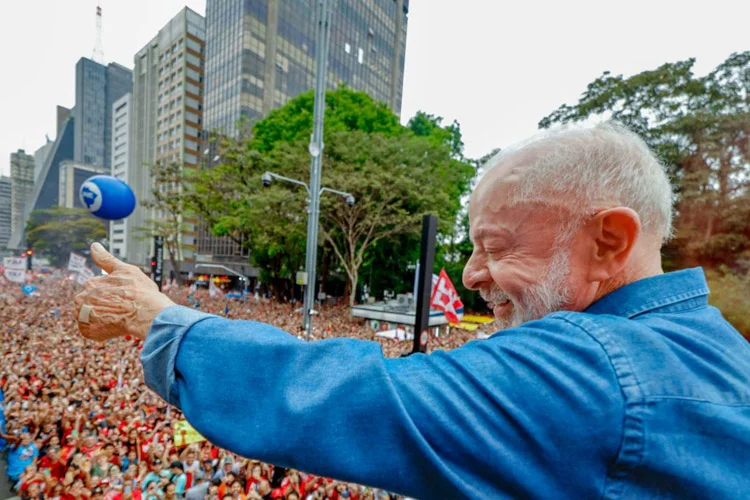 Pres lula caminhada em sao paulo ricardostuckert