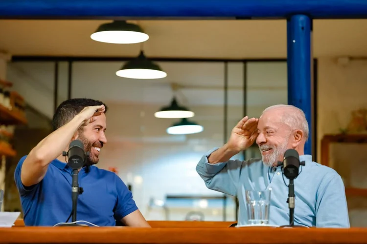 Pres lula e janones live exercito do lula ricardostuckert